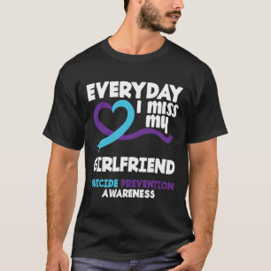 Camiseta Todo dia sinto falta da minha prevenção de suicídi