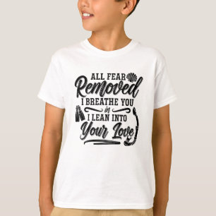 Camiseta Todo Medo Removido Eu Respiro A Liberdade Freedive