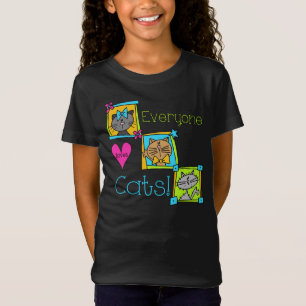 Camiseta Todo Mundo Adora Gatos