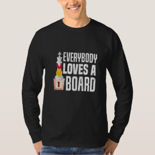 Camiseta Todo Mundo Adora Um Conselho Chess Checkmate Avô