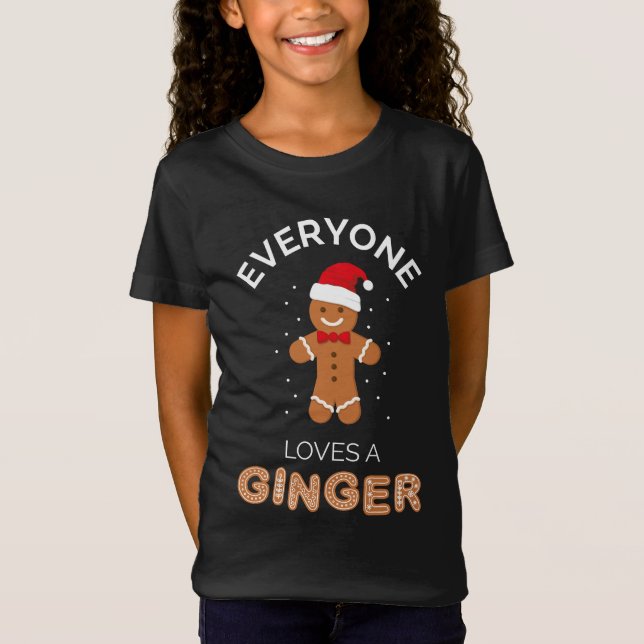 Camiseta Todo Mundo Adora Um Ginger I (Frente)