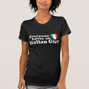 Camiseta Todo mundo ama uma garota italiana