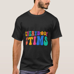 Camiseta Todo Mundo Estimula Autismo Sensibilização Especia