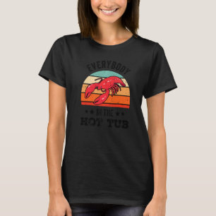Camiseta Todo Mundo No Peixe-Gato Quente Boil Cajun Vint