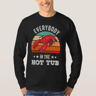Camiseta Todo Mundo No Peixe-Gato Quente Boil Cajun Vint