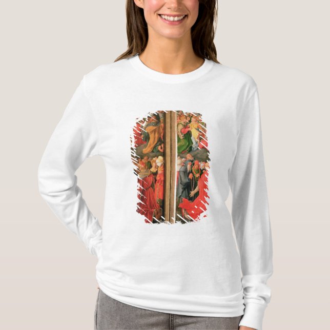 Camiseta Todo o altarpiece do dia de santos (Frente)