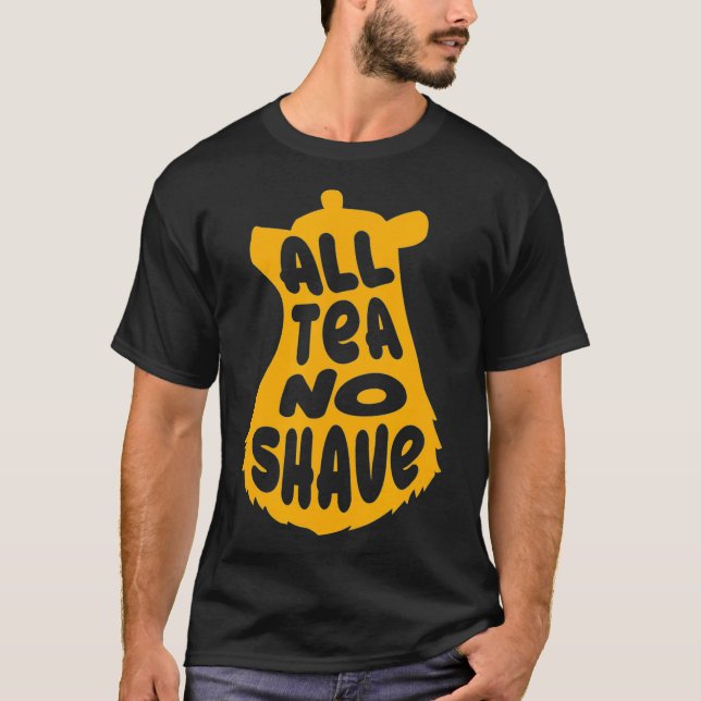 Camiseta Todo o Chá Sem Tter Gay Bear Design (Frente)