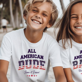 Camiseta Todo o Patriótico Americano 4 de julho