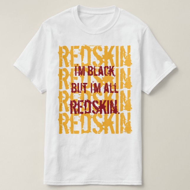 CAMISETA TODO O REDSKIN (Frente do Design)