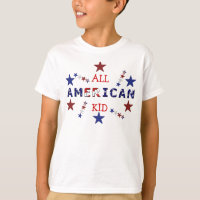 TODO O T-SHIRT AMERICANO DO MIÚDO
