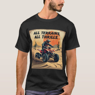Camiseta Todo o terreno é emocionante - aventura