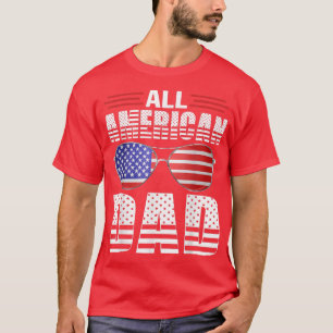 Camiseta Todo Pai Americano 4 de julho de Dia de os pais
