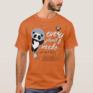 Camiseta Todo planeta precisa de um panda