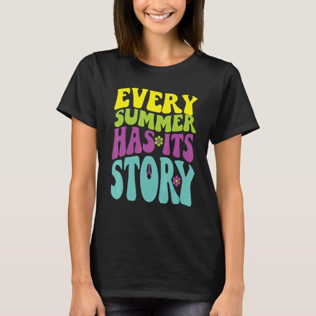 Camiseta Todo Verão Tem Sua História (Frente)
