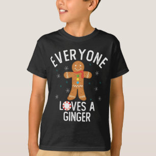 Camiseta Todos adoram um pão-de-gengibre engraçado