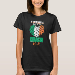 Camiseta Todos Adoram Uma Bela Irlandesa Gira Da Irlanda