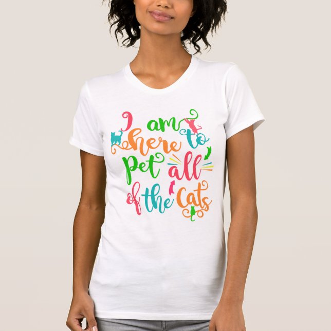 Camiseta Todos ama citações engraçadas da tipografia dos (Frente)