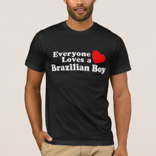 Camiseta Todos ama um menino brasileiro