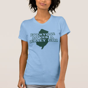 Camiseta Todos ama uma menina do jérsei