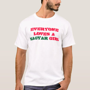 Camiseta Todos ama uma menina do Magiar