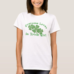 Camiseta Todos ama uma menina irlandesa