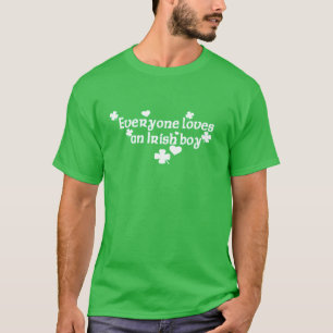 Camiseta Todos amam um menino irlandês