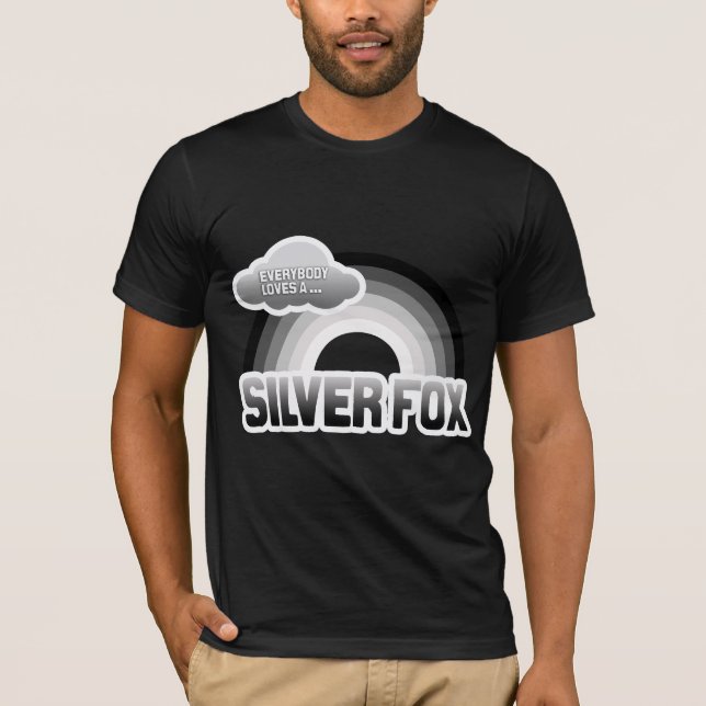 Camiseta Todos Amam uma Raposa Prateada (Frente)