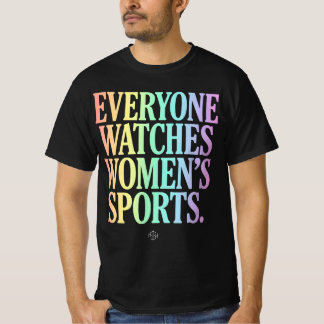Camiseta Todos Assistem Esportes Femininos Sem Rival