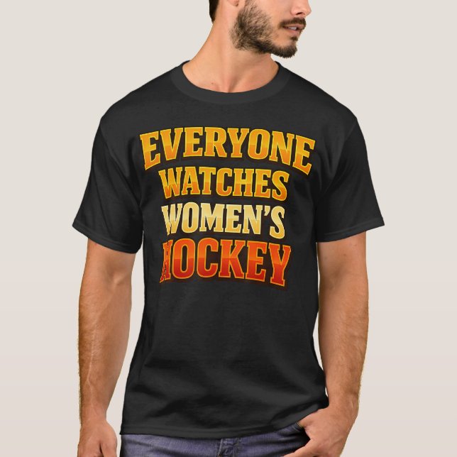 Camiseta Todos Assistem Hóquei (Frente)