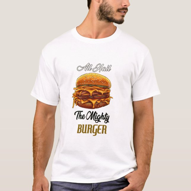 Camiseta Todos Ave O Poderoso Burger (Frente)