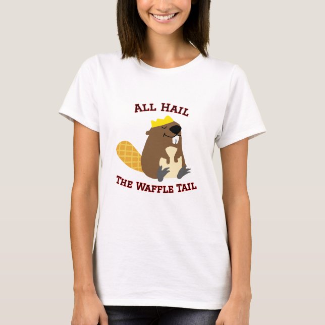 Camiseta Todos Ave o Waffle Tail T-Shirt (Frente)