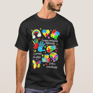 Camiseta Todos Comunicam de Maneira Diferente Autismo Tismo