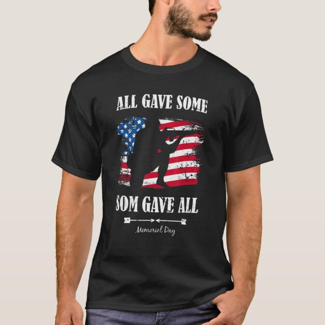 Camiseta Todos deram alguns, todos veteranos e memoriais (Frente)