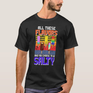 Camiseta Todos Esses Aromas E Você Optou Por Salgar Popsi