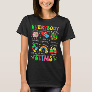 Camiseta Todos Estimulam Professor de Educação Especial Aut