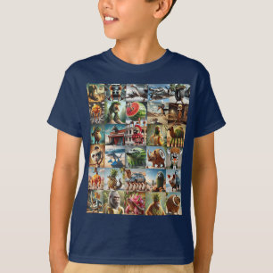 Camiseta Todos-Estrelas do Brainrot Italiano Homens Mulhere