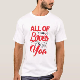 Camiseta Todos Eu Ama Todos Vocês