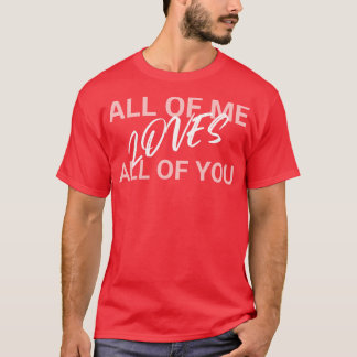 CAMISETA TODOS EU AMO TODOS VOCÊS
