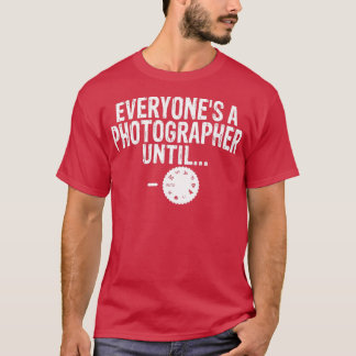 Camiseta Todos Fotógrafo Até Essencial