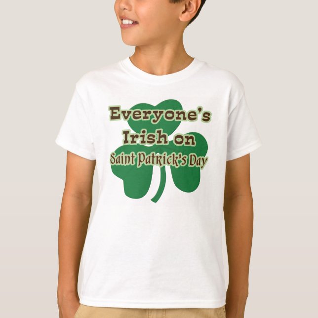 Camiseta Todos irlandês (Frente)