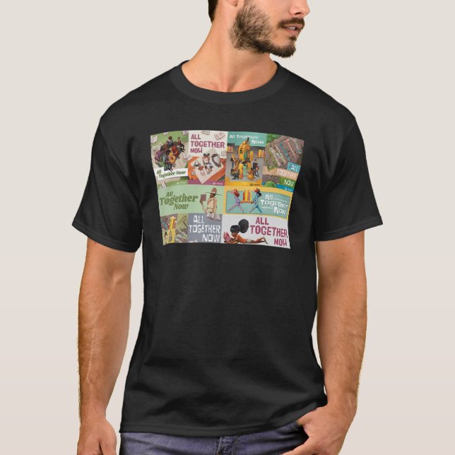 Camiseta Todos Juntos Agora Leitura do Verão de 2023 Biblio (Frente)