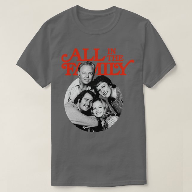 Camiseta Todos na família da família Bunker (Frente do Design)