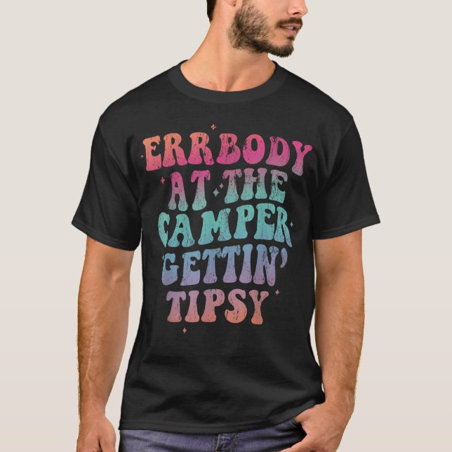 Camiseta Todos No Acampamento Ficando (Frente)