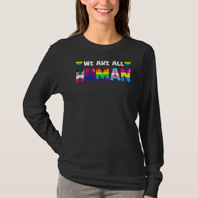 Camiseta Todos Nós Somos Ally Da Parada Do Orgulho Gay Do L (Frente)