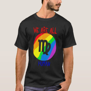 Camiseta Todos Nós Somos Humanos Orgulhosos Lgbb Piada Sarc