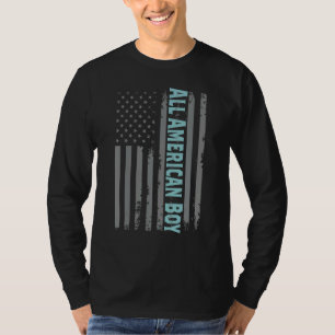 Camiseta Todos Os Americanos 4 De Julho Vintage Estados Uni