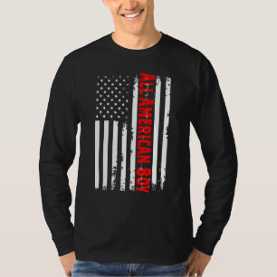 Camiseta Todos Os Americanos 4 De Julho Vintage Estados Uni
