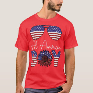 Camiseta Todos os ameríndios Sunflower EUA Sinalizador de ó
