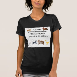 Camiseta Todos os animais de estimação são animais de estim
