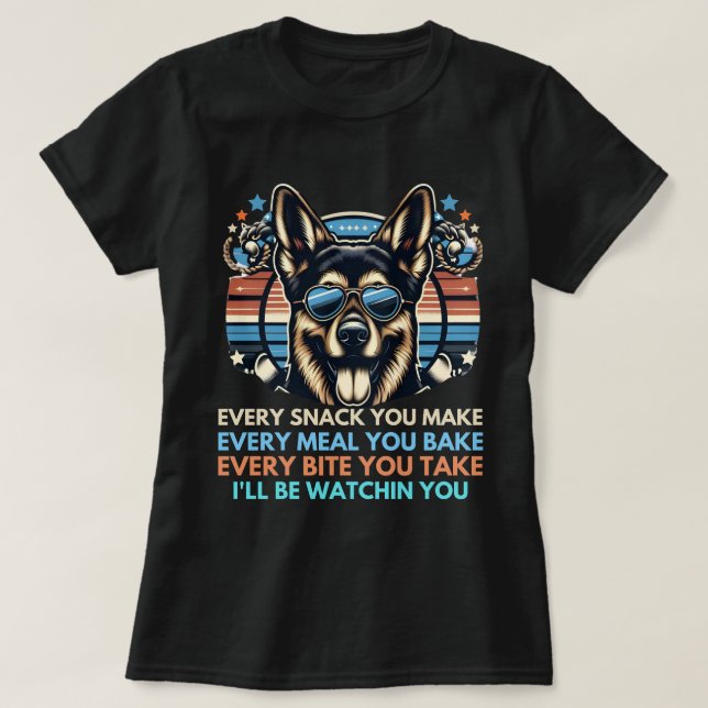 Camiseta Todos Os Cachorros Que Você Faz Os Cachorros Serem (Frente do Design)